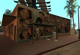 Mapa ng GTA San Andreas GTA San Andreas kung saan ang lahat ng graffiti mapa