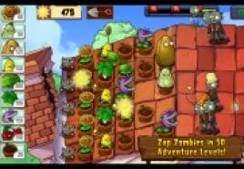 Plants vs Zombies - Tower Defence рухындағы көңілді аркада ойыны