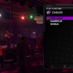 Mga cheat, code at console commands Saints Row: The Third Codes for saints row 3 authority