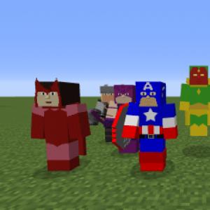 I-download ang mod para sa mga superhero costume 1
